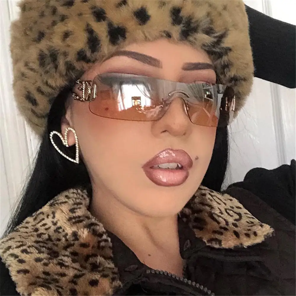New Punk Sunglasses Women Luxury Brand Designer Sun Glasses UV400 Unisex Shades Eyewear Fashion Y2k Eyeglasses - Image 4